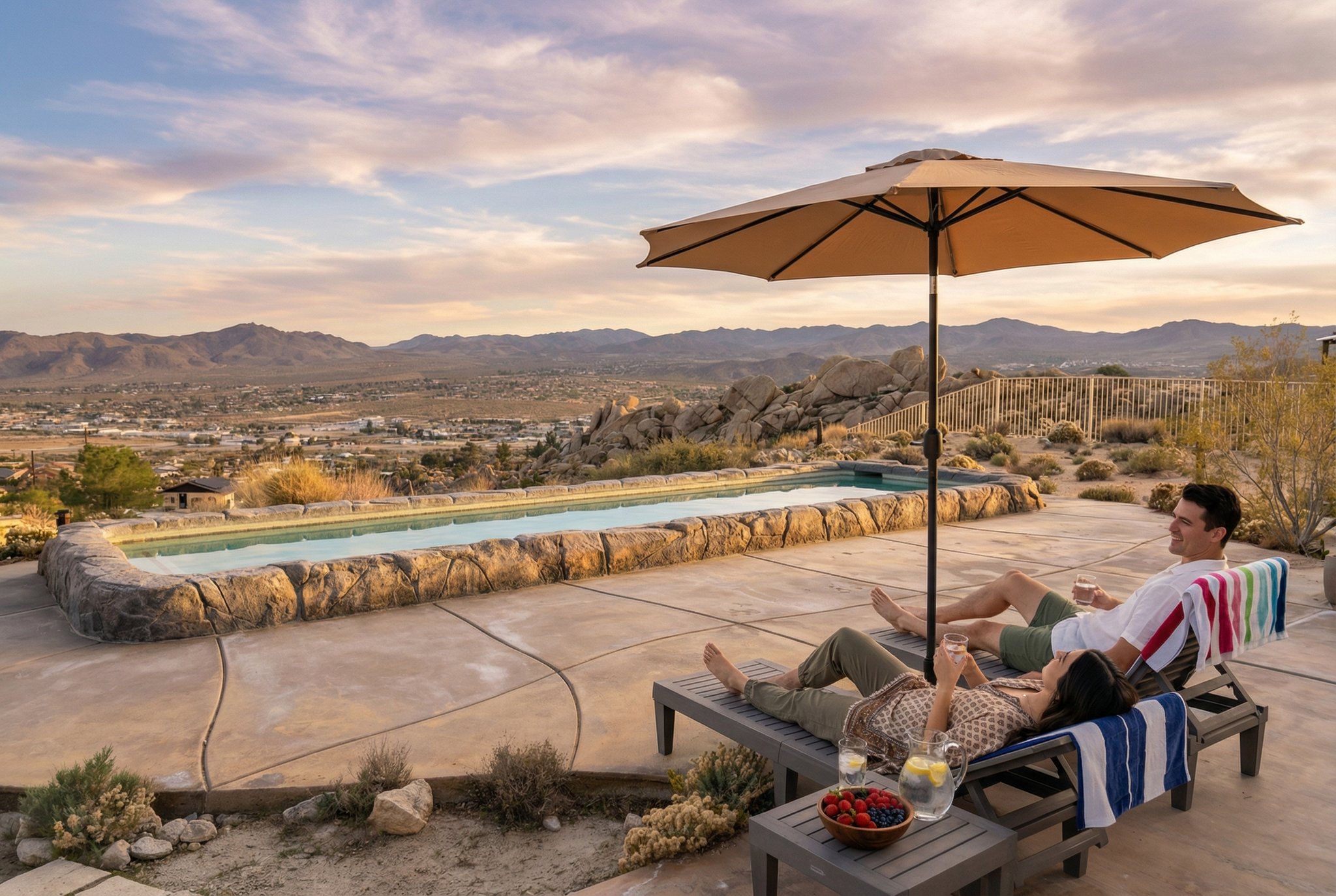 AI-enhanced listing photo